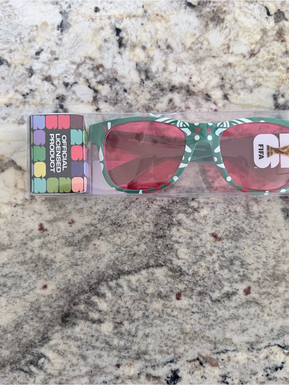 FIFA World Cup 2026 Mexico Sunglasses with Red Lenses